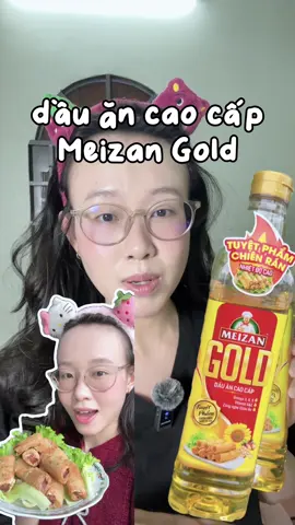 Dầu ăn cao cấp Meizan Gold an toàn cho sức khoẻ khi chiên ngập dầu #eCentricwithMeizan #Meizan #dauan #ChienlameGiakhoiche #uyensanseo 