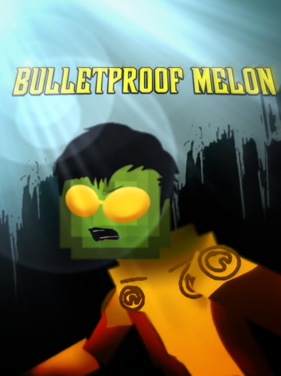 bulletproof melon | Animation  Melon playground Version  #bulletproofmark#melonplayground #peopleplayground #fyp #invincible #invincibleedit 