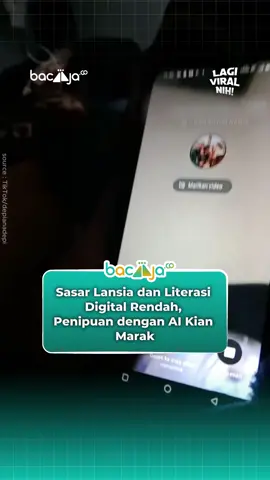 Seorang lansia dan literasi rendah menjadi sasaran empuk penipuan daring karena keterbatasan literasi digital, isolasi sosial, dan kecenderungan mudah percaya. Dengan menjanjikan hadiah undian dalam jumlah fantastis para pelaku diketahui menggunakan taktik manipulasi psikologi. Tak sedikit korban kehilangan jutaan rupiah karena percaya.  #lansia #literasidigital #deepfake #AI #edukasi 