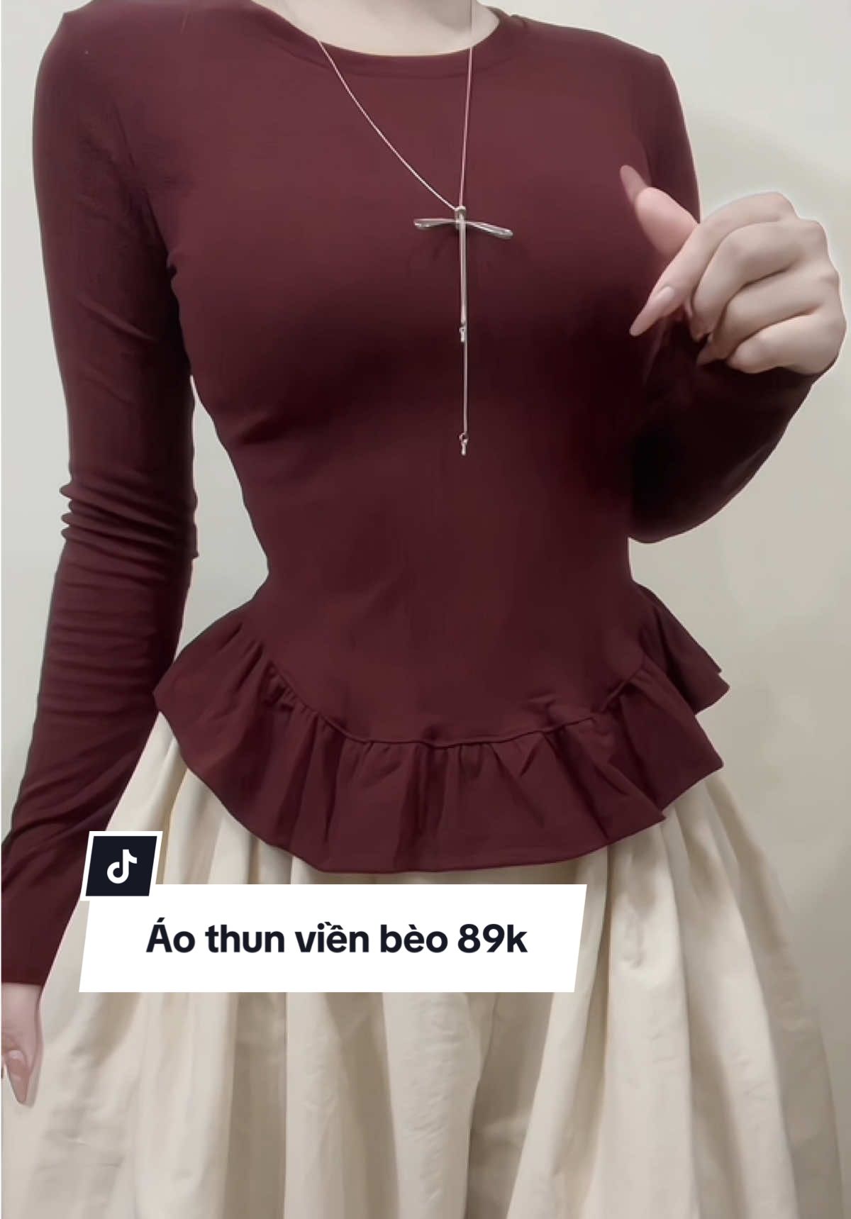 Tôn eo đỉnh lắm lun á  #thoitrang #xuhuongtiktok #tiktokshop #aothun #phoidoxinh 