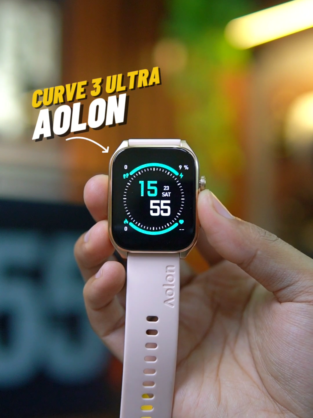 Smartwatch Aolon Curve 3 Ultra #aoloncurve3ultra #smartwatchaolon #smartwatch #rekomendasismartwatch 