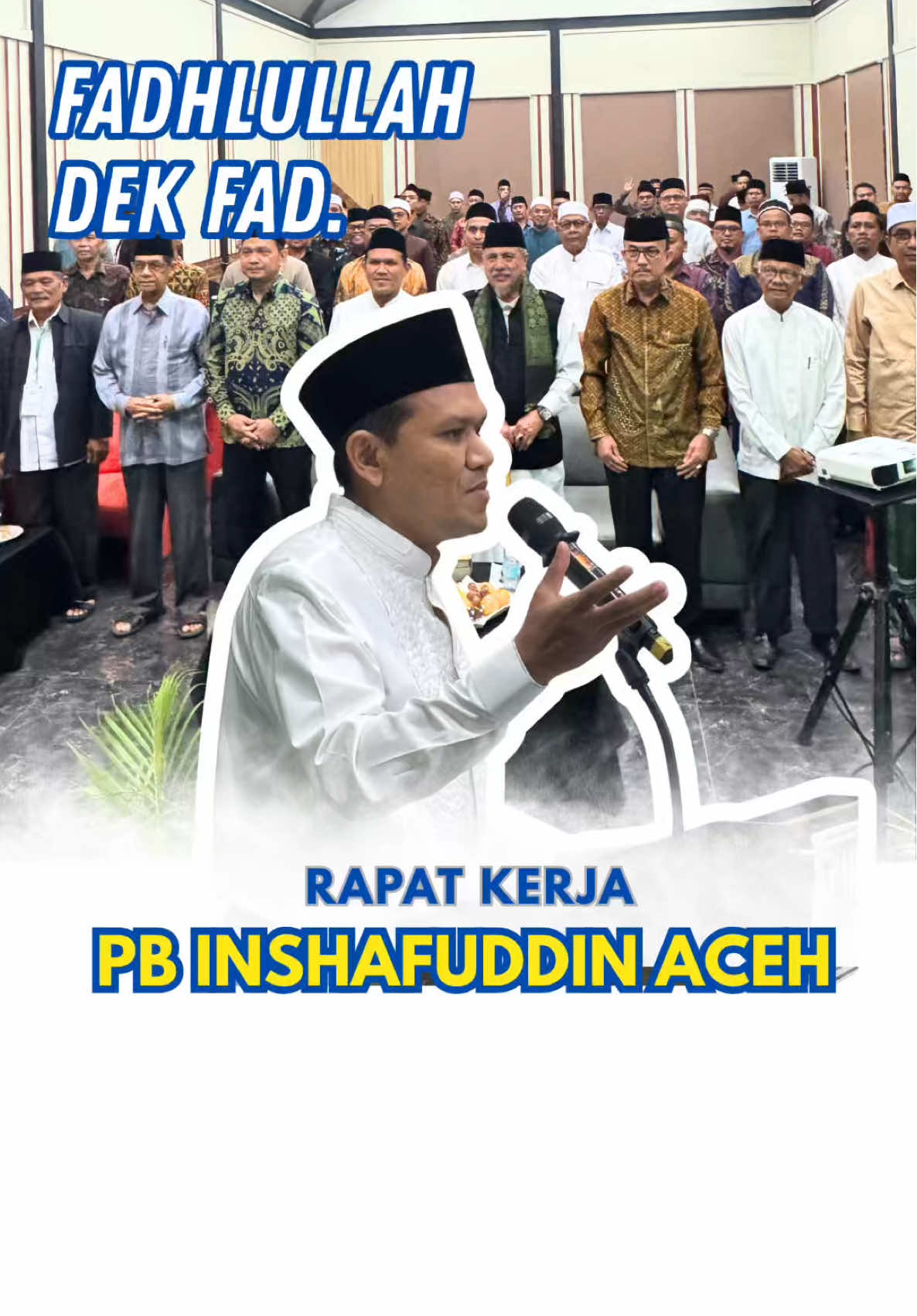 Pada pembukaan Rapat Kerja Pengurus Besar Dayah Inshafuddin Aceh, Wakil Gubernur Aceh menekankan pentingnya kolaborasi antara pemerintah dan dayah untuk memperkuat pendidikan dan membangun peradaban Aceh yang lebih baik. #fadhlullahdekfad 
