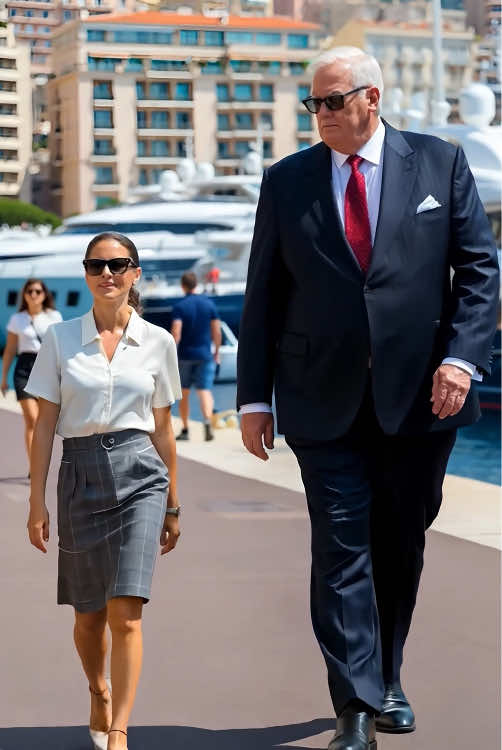 Big rich men with young women through Monaco 🇲🇨 #fyp #monaco #trend #luxury #foryou 