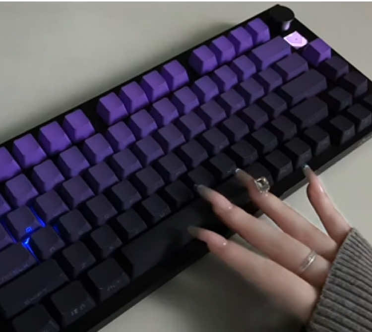 Kw75pro keyboard purple viber edition #keyboard #banphimgaming #banphimco #banphim 