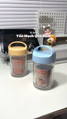 hủ đựng yến mạch qua đêm #yenmachquadem #cocthuytinh #zieunbox #fyp #unboxing 