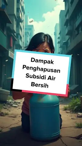 Kebijakan penghapusan subsidi air bersih bikin resah warga kota! Tarif naik, beban hidup makin berat. Bagaimana nasib masyarakat? #KebijakanPemerintah #AirBersih #WargaKota #SubsidiDicabut #Indonesia #AksiSosial