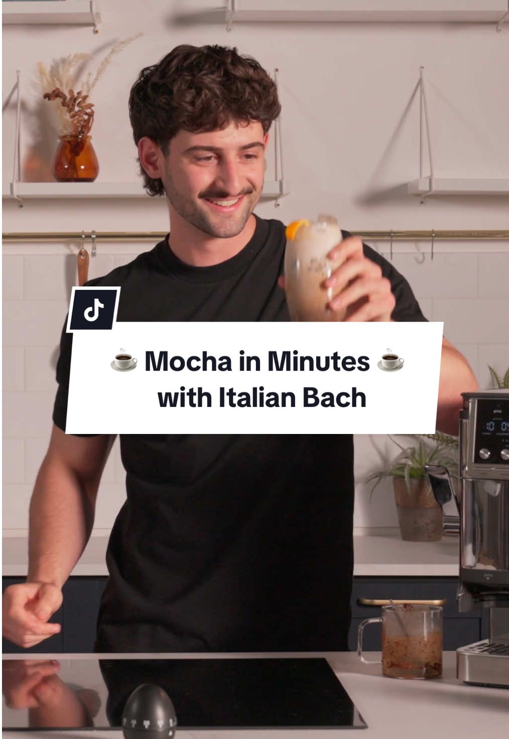 Mocha in Minutes ⏱️☕️ Hold on to your hats as @ItalianBach goes head to head with an egg timer 🫨 Watch as he shows us how quick and effortless making a mocha is with the new Ninja Luxe Café. #TooFastTooFrothy and we’re not talking about the coffee 😉 #ninjaluxecafe #italianbach 