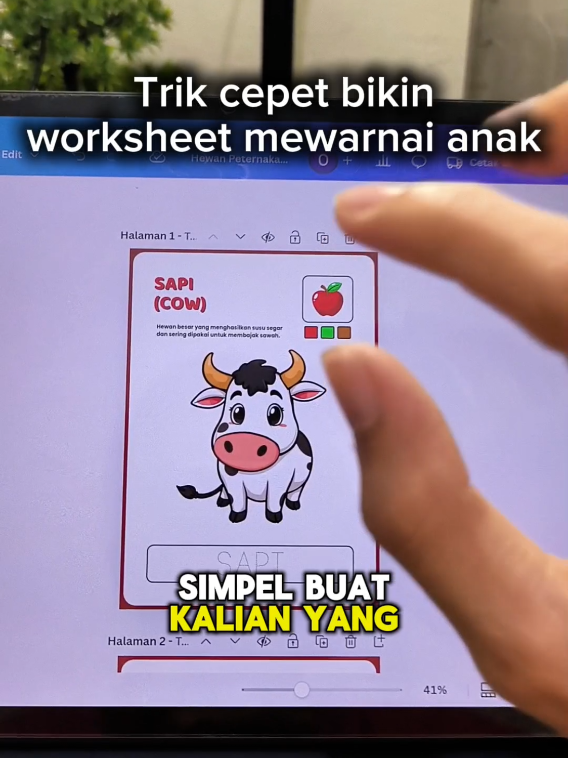 Langsung praktek, semoga membantu🤗