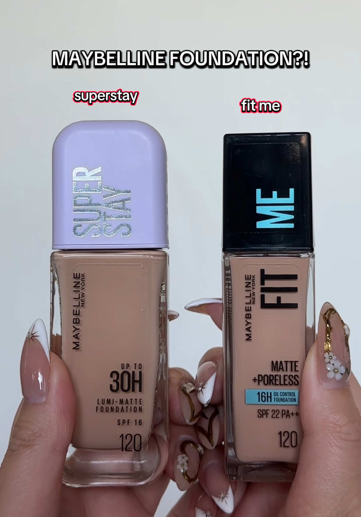 Are you team Superstay or Fit Me?! #fyp