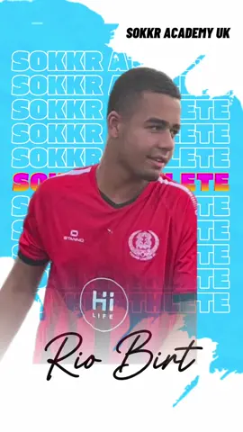 Welcome to our latest SOKKR Athlete Rio Birt to SOKKR Academy UK.  A versatile defender with a strong youth background in 🏴󠁧󠁢󠁥󠁮󠁧󠁿 and experience playing over in 🇺🇸 we are looking my forward to watching Rio flourish this season!  🤙🏻⚽️🔥 @thesokkragency #sokkr #football #sokkracademy #theagency #baller     
