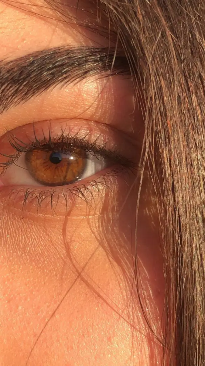 #صور عيون بنات بل لون العسلي والبني 🤎🤎🤎