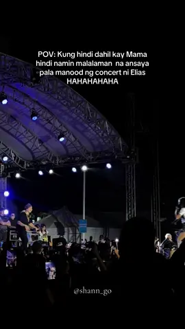Hindi ako fan ni Elias pero HAHAHAHAHA PATAY TAWA KAMI SA CONCERT, MAGANDA ANG BOSES AT GOOD VIBES 🤣 @Elias J. TV @Queen Gwaps Shoppe Salamat sa pag organized mam, RIP 🕊️ #eliasjtvconcert #eliasjtv #elias 