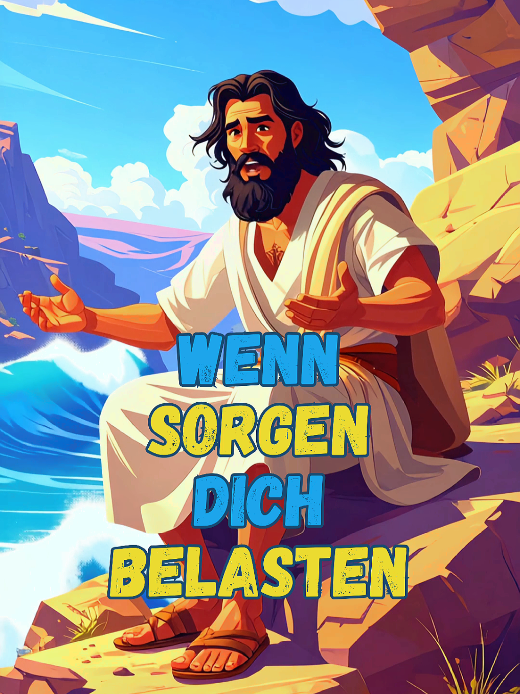Sorge dich nicht, denn Gottes Liebe trägt dich! 🩵💜🙏 Gottes Gnade reicht für jeden Tag neu. Vertraue heute, er trägt auch dein Morgen!☀️ #bibel #jesus #jesuslovesyou #christiantiktokcomunity #gott