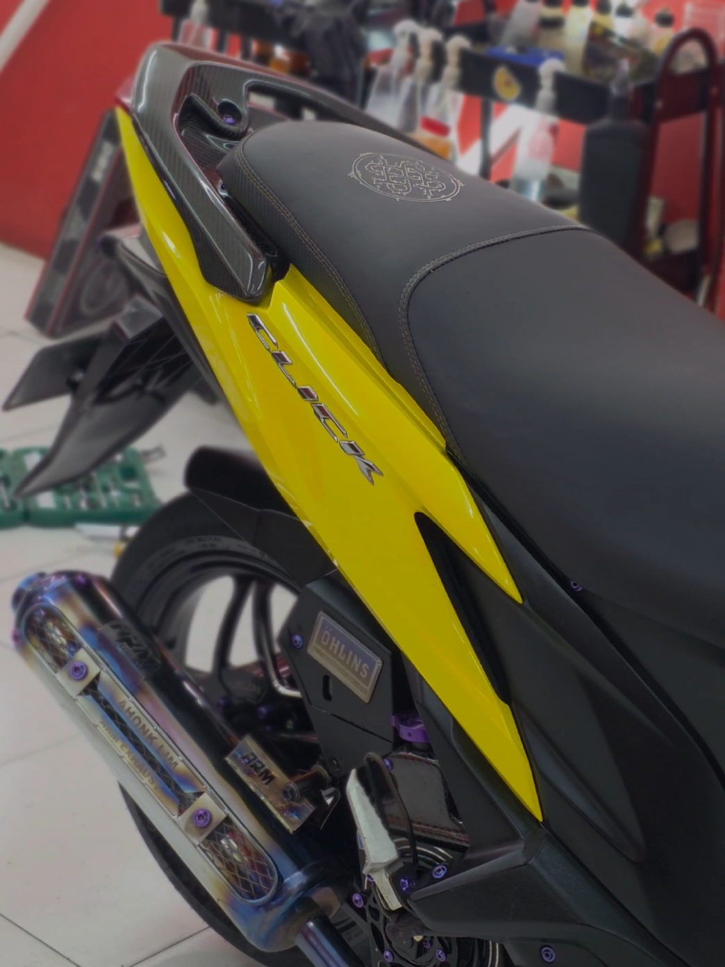 kagak dipake ampe bedebu. #sct #vario #kzrgank #kzr125old #fyp 