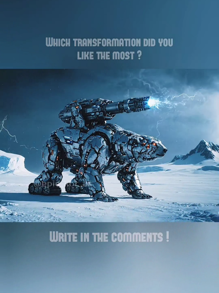 8 in 1 AI Animals–Technology Fusion Compilation 💪🔥 What if wild animals merged with cutting-edge technology to become unstoppable transformers? Watch these AI creations come alive in epic style! 👀 🤔 Which transformation did you like the most? Comment below! Author🎨 – @epic_kor_ai #ai #aiart #hybrid #fusion #aitransformation 