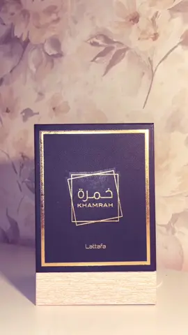 Lattafa khamrah perfume with gorgeous packaging for only £30 #khamrahlattafa #perfumes #lattafaperfume #arabperfume 