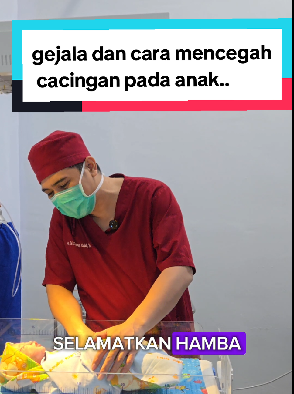 Viral balita meninggal karena cacingan berat... Ayah bunda fahami Gejala dan cara mencegah cacingan ya.. 🪱 Gejala Cacingan pada Anak ⚠️ Perut buncit tapi badan kurus ⚠️ Sering gatal di anus (malam hari) ⚠️ Nafsu makan turun / malah berlebihan ⚠️ Lemas, pucat, sulit konsentrasi 👶 Cara Mencegah Cacingan ✅ Biasakan cuci tangan sebelum makan ✅ Potong kuku anak secara rutin ✅ Masak makanan hingga matang ✅ Jangan jajan sembarangan ✅ Minum obat cacing sesuai anjuran dokter tiap 6 bulan 📌 Video dibuat & diunggah dengan persetujuan tertulis pasien & keluarga untuk edukasi. @pengikut bantu share ya 👏 #drindratarigan #Cacingan #EdukasiAnak #KesehatanKeluarga #doaibupersada