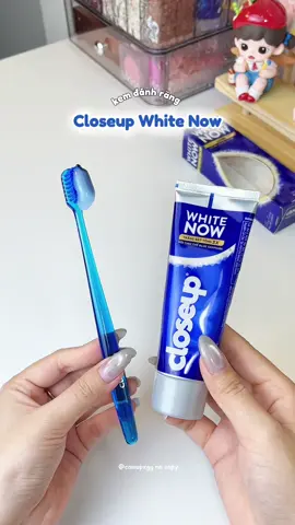Kem đánh răng Closeup White Now , vị cứu tinh cho “ răng ố vàng ” của tui 🪥🦷 #closeupvn #closeupwhitenow #trangbattong3x #hợptáccùngunilever #tàitrợbởiunileverviệtnam 