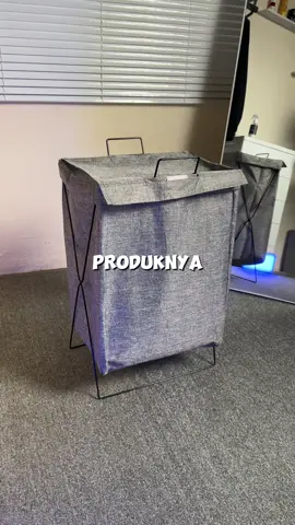 Keranjang ini bisa dilipat, anti air, dan muat banyak. Wajib punya sih! #laundrybag #keranjangbaju 