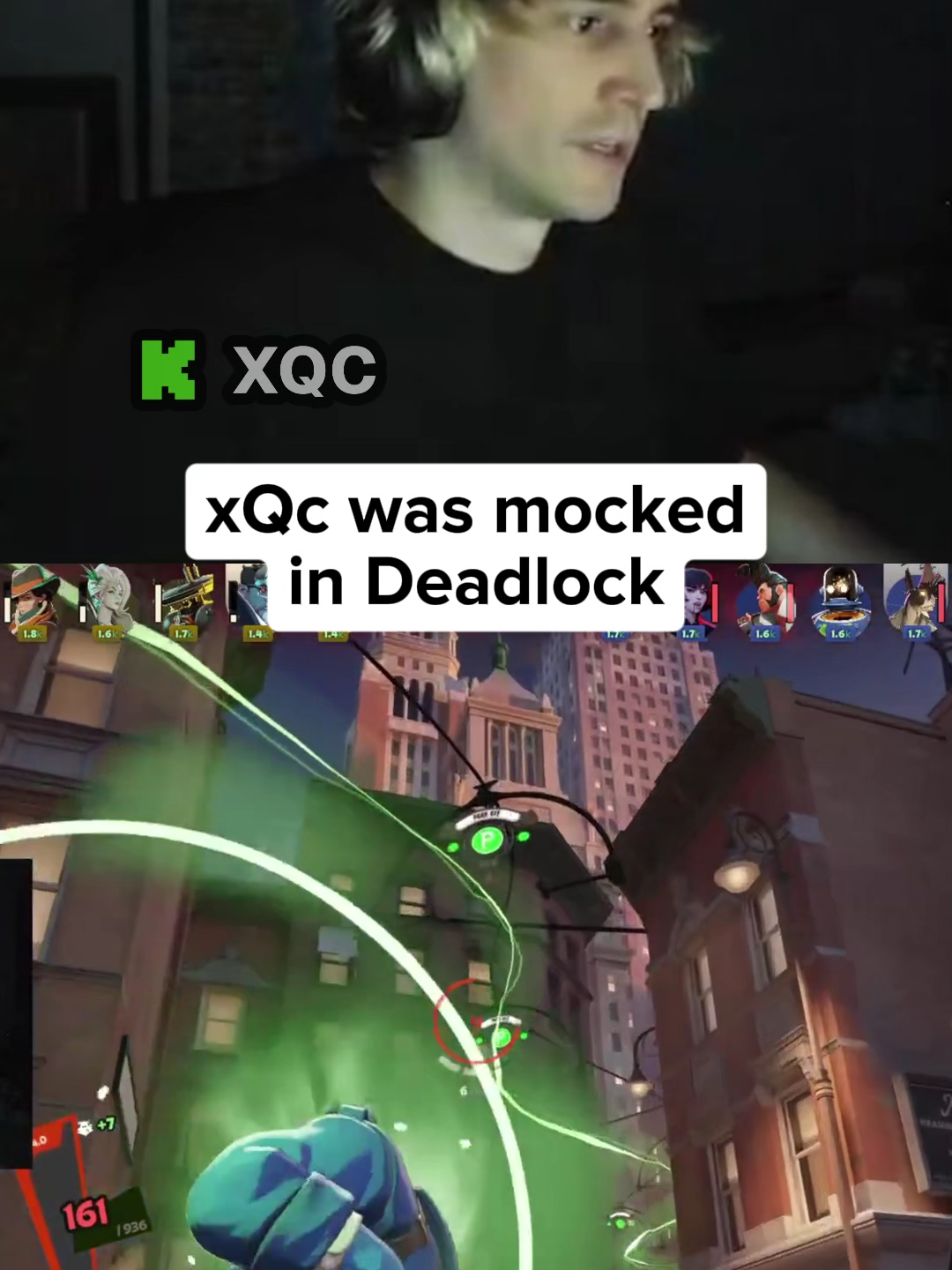 xQc gets mocked in Deadlock . . . #xqc #deadlock #fyp