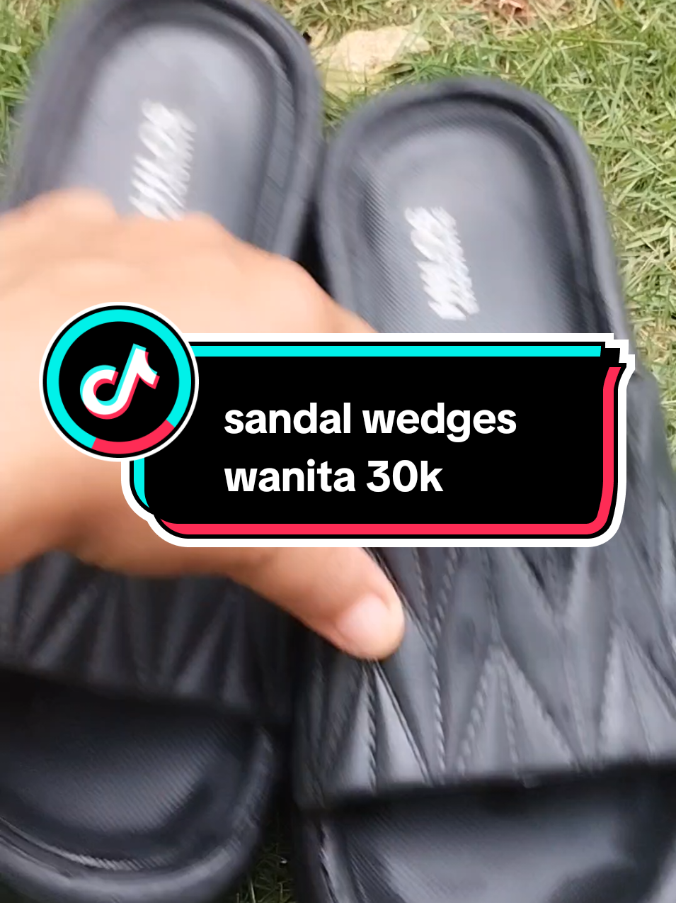 Sandal Wedges Wanita Sandal Wanita Karet Kekinian  Heels Wanita Elegan 5cm Korea Style #sandalwedgeswanita #sandalwanita #sandalkoreanstyle 