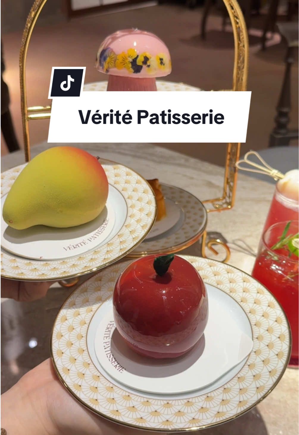 Có miếng hiện kim là phải xúng xính đi trà bánh liền - Vérité Patisserie chi nhánh mới Hai Bà Trưng nho #tuchau224 #ancungtiktok #reviewanngon #véritépatisserie #coffee 