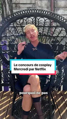 Tu es le roi ou la reine du cosplay ? Ou tu es simplement ultra fan de la série « Mercredi » sur @netflixfr ? Alors on te donne rendez-vous le 27 août à 17h pour le grand concours de cosplay au BeachClub Mercredi ! #Wednesday #Netflix #Mercredi #cosplay #TikTokFashion 