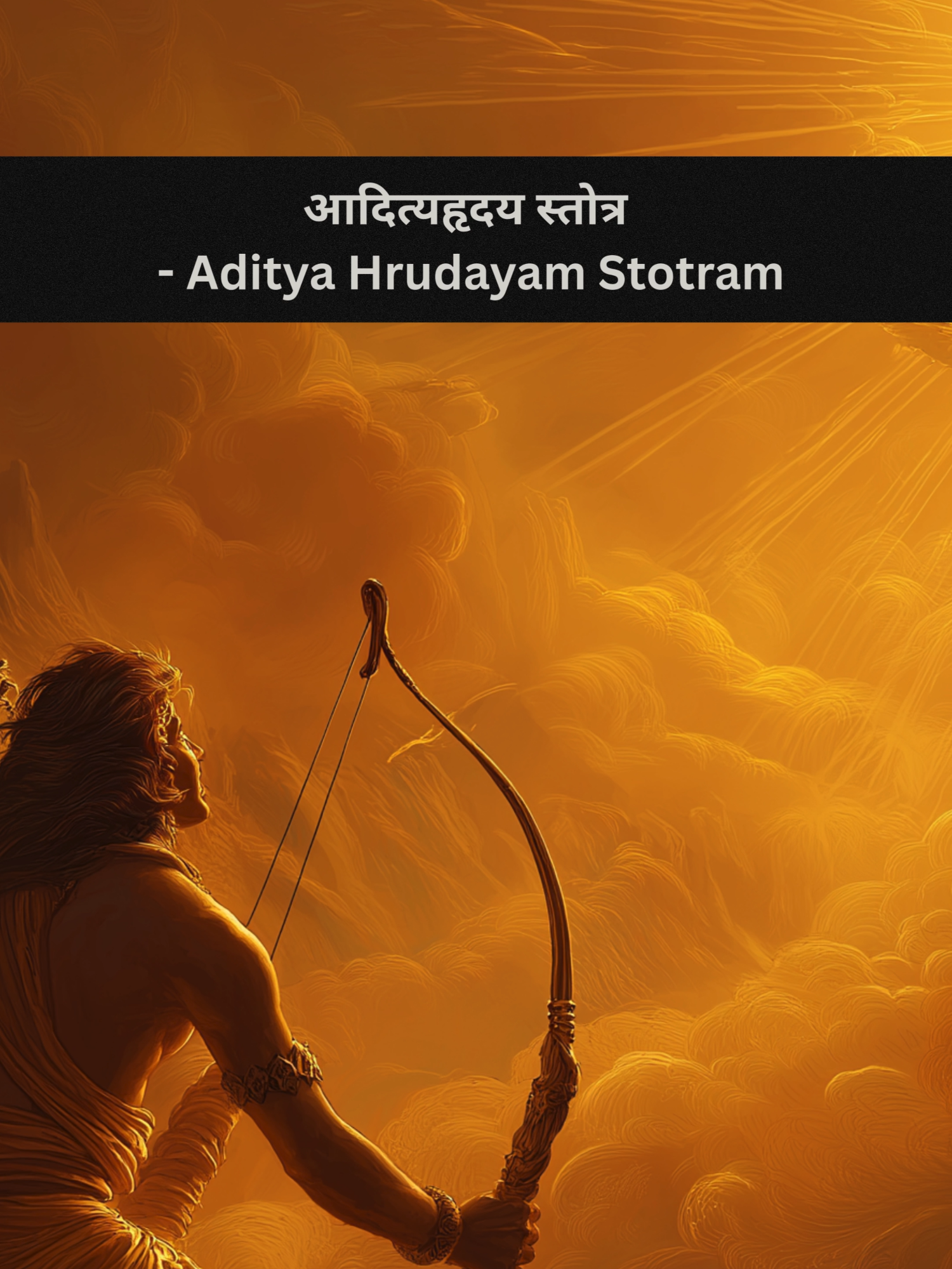 Aditya Hridaya Stotra is a sacred hymn dedicated to Surya Deva (Sun God), taught by Sage Agastya to Lord Rama during the battle with Ravana in the Ramayana.  This stotra praises the Sun as the source of life, light, and energy, bringing courage, wisdom, and victory.   Chanting Aditya Hridayam is believed to remove fear, sorrow, and obstacles while granting strength, health, and peace of mind.   #devotionalsong #ramayana #lordram #jaishreeram  #spiritualtiktok #suryadev #vedicastrology  #foryou #fyp
