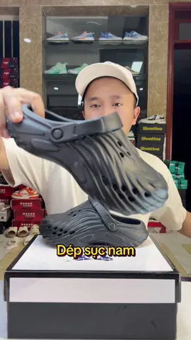 Dép sục nam phong cách thể thao, siêu nhẹ, siêu êm, chống nước, giá rẻ #manhgiay #depsuc #sucnam #depnam 