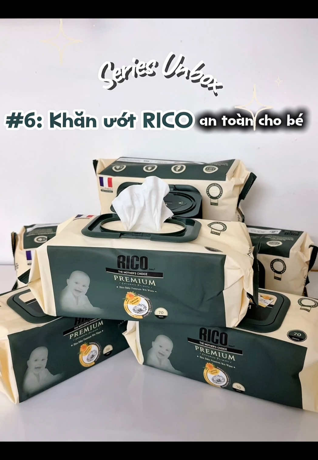 Series unbox: Nay mình có khăn ướt nội địa Hàn RICO giá hạt dẻ - dai - mềm - dày - siu an toàn đã có nhiều kiểm nghiệm bố mẹ yên tâm trải nghiệm❤️#CapCut #xuhướng #trending #giadinhthichit #khanuotcaocap 