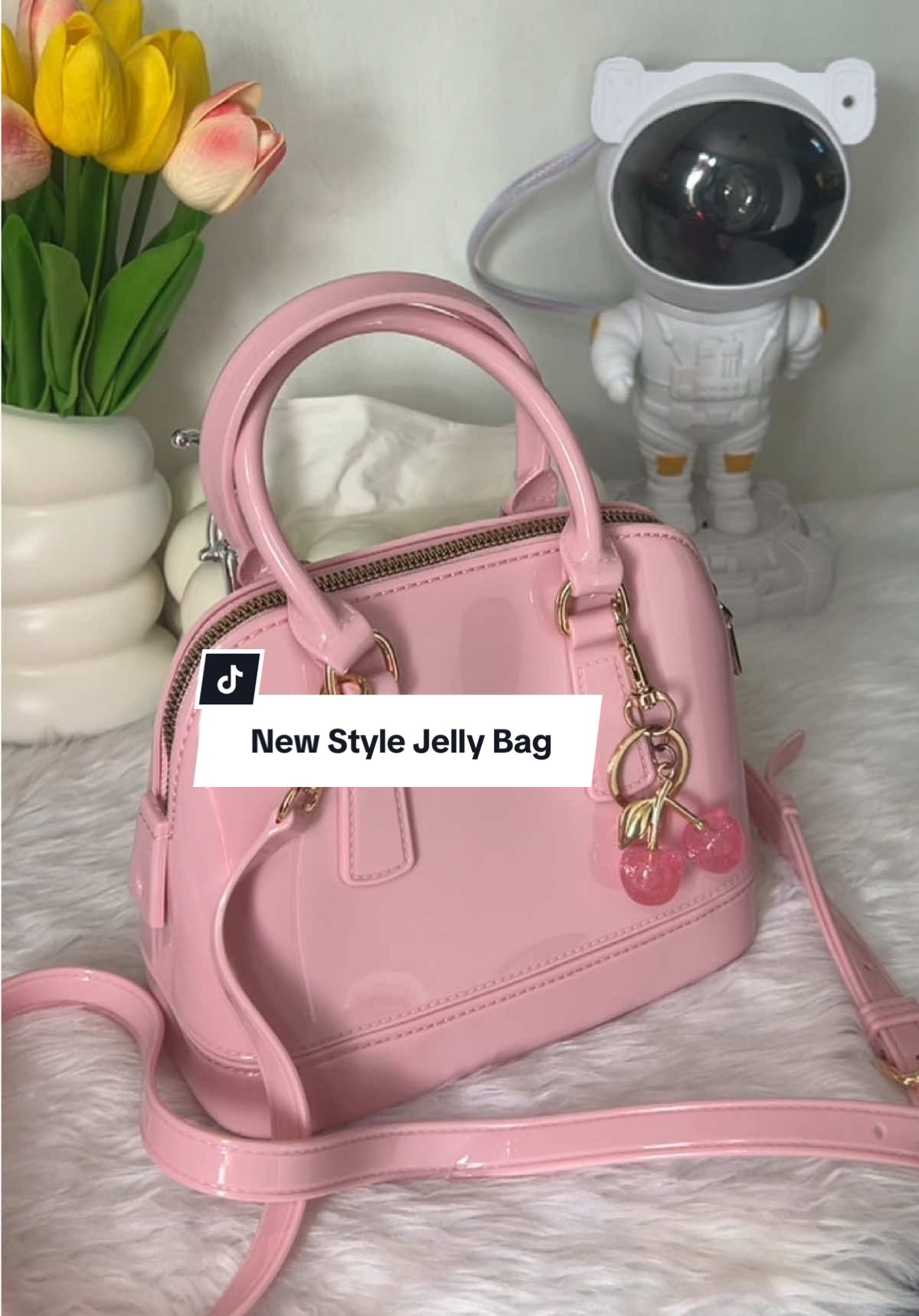Classy and durable new style shell jelly bag🌸 #jellybag #slingbag #womensbag #classybag #bag 