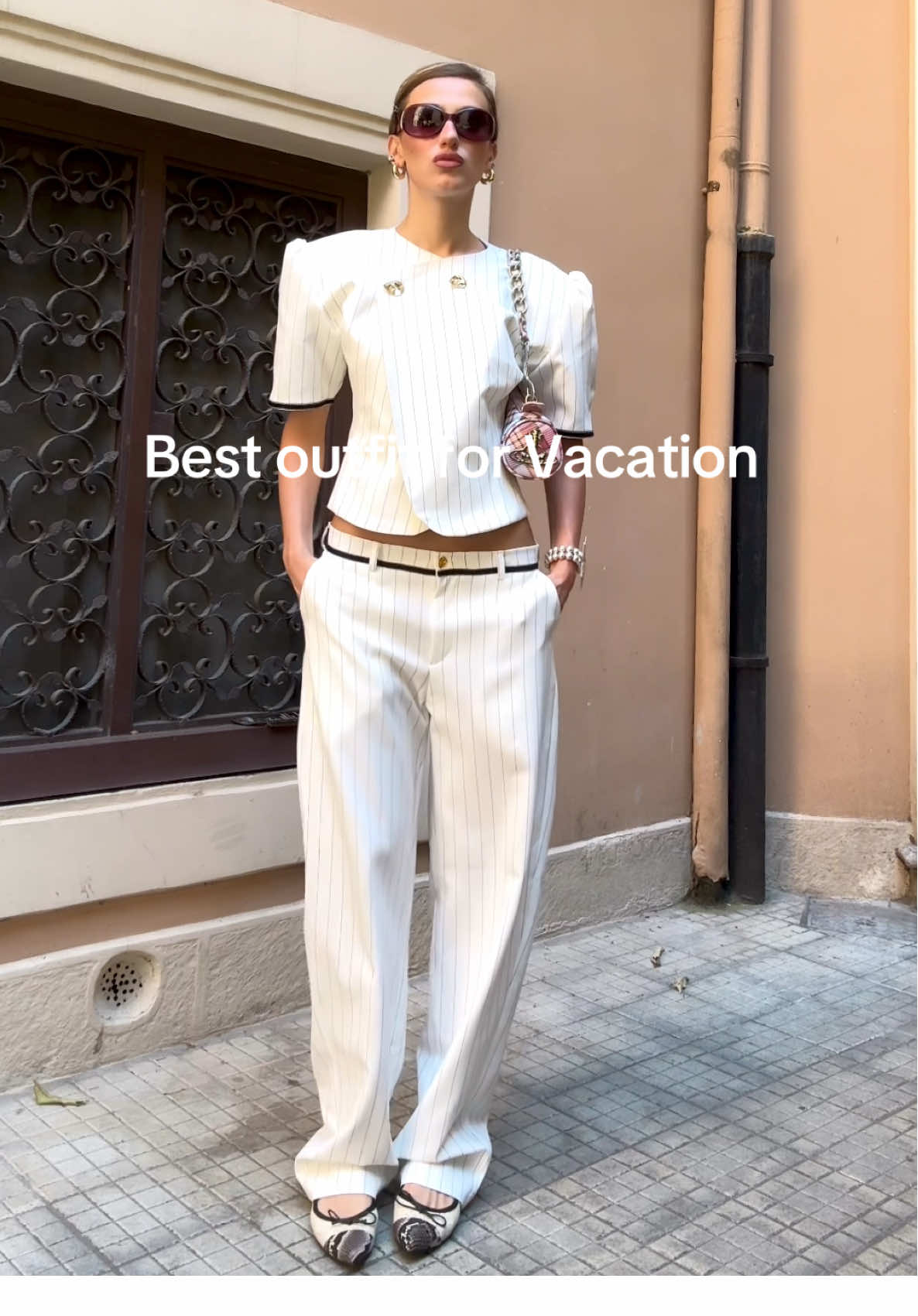 My favorite set from @ALLIE 🏹🤍 #vacation #roma #eurosummer #fashion #style #fashiontiktok #styletips #fashionstyle 