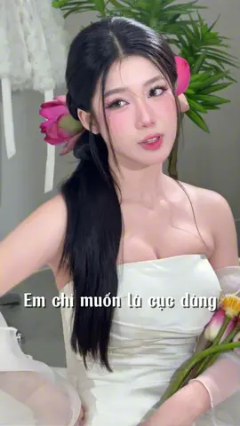 Em chỉ muốn là cục dàng. Cô dâu quốc dân cài hoa sen #fyp #xuhuong #makeup #makeupcantho #makeupcodau 