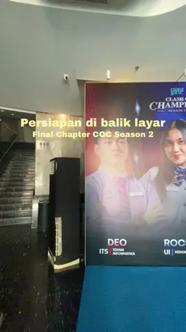 Ep 1: di balik layar Final Chapter COC Season 2  Next aku bakal upload waktu full para cast GR yaaa! Ditungguuu🤗  #finalchaptercoc #clashofchampions #ruangguru #cocseason2 