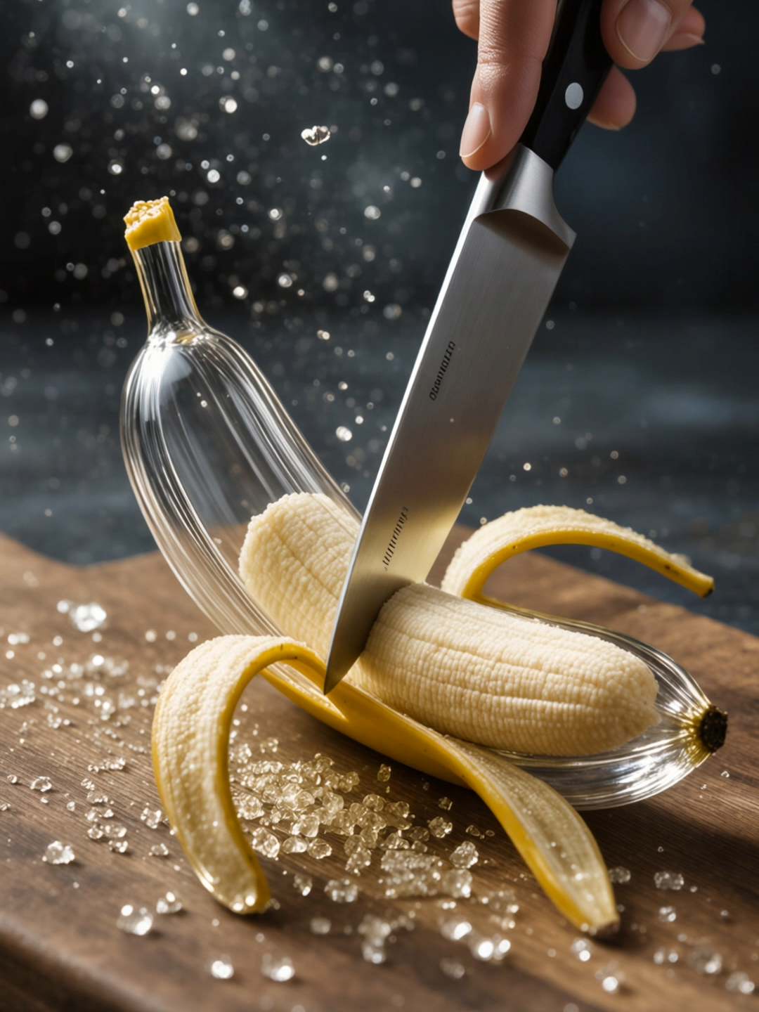 Glass Fruits Cutting VIRAL Ai