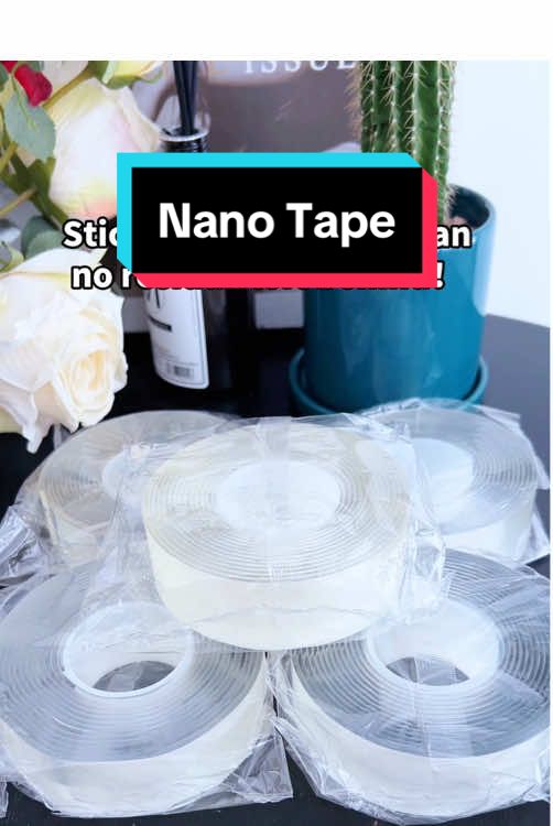 No drilling needed! Nano tape solved all my home storage—renters, rejoice✨ #tiktoshop #fyp #DIY #tiktok #NanoTape #nodrillsolution #notracetape 
