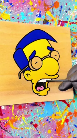 Satisfying paint #satisfying #asmr #art #arte 