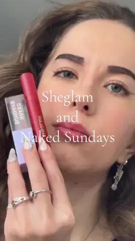 Sheglam and naked sundays lip combo @SHEGLAM @Naked Sundays #sheglam #lippenstain #nakedsundays #spfmakeup #inyoureyes 