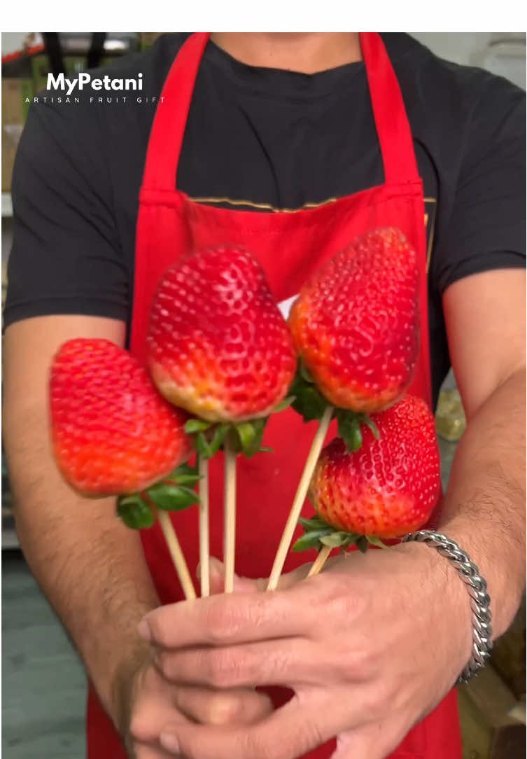 Bayangkan korang terima fruit basket ni 🥰