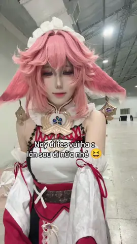 T nghi ngờ nhỏ @Sữa tươi ó  check map t nhưng t k có bằng chứng 🤨 #cosplay #genshin #HonkaiStarRail #yaemiko #sparkle 