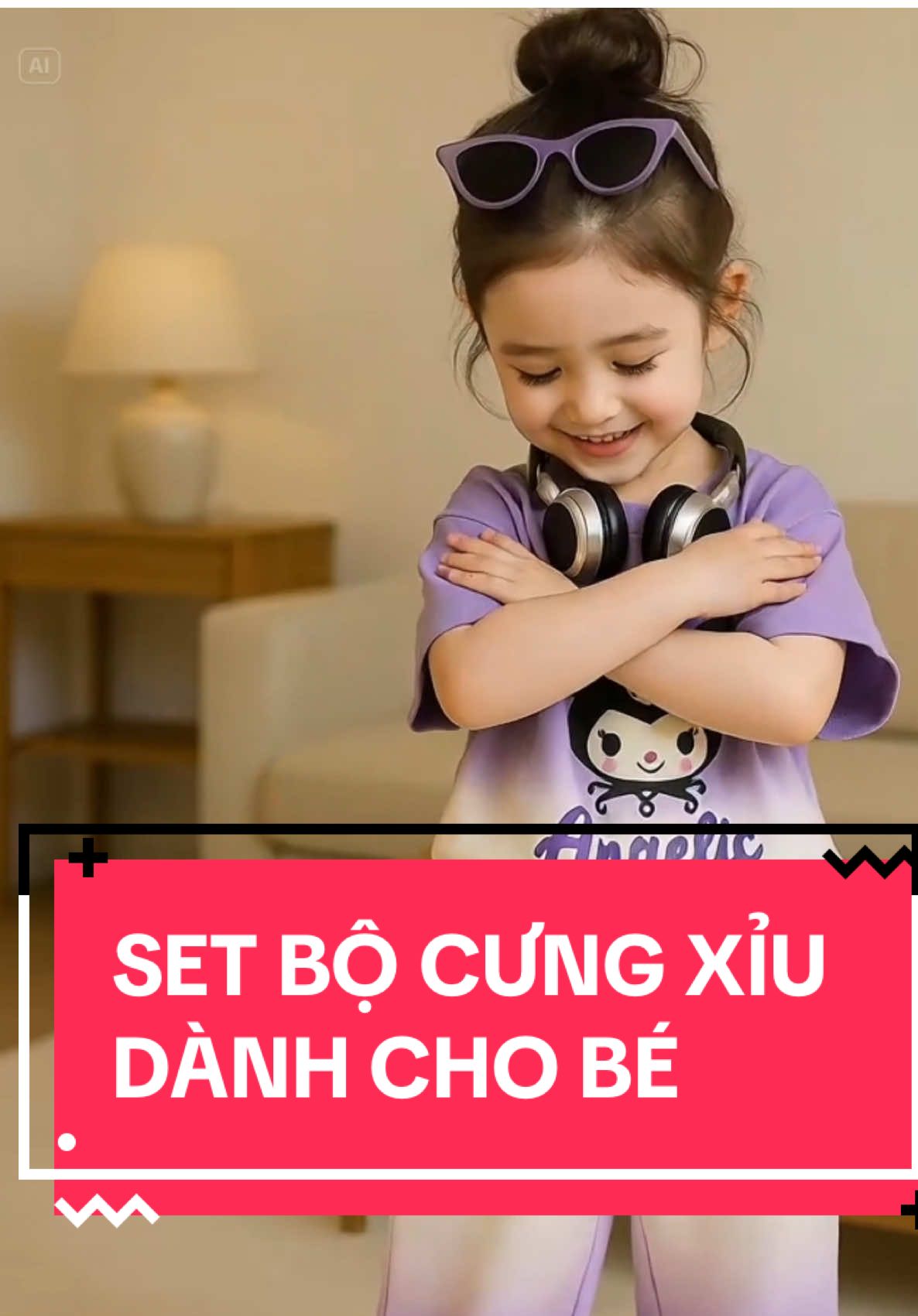 Set bộ quần dài cho bé gái dễ thương.#yeubelittlestore #thoitrangtrem #thoitrang #set #thinhhanh 