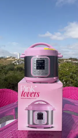 Panela de Pressão Elétrica da @Britânia Eletro Oficial #panelaeletricadepressao #PinkLovers #Britânia #cozinharosa #casarosa 