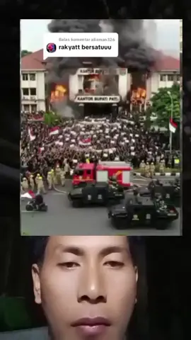 Demo di pati bakar kantor bupati#pati #fyp #viral #beranda 
