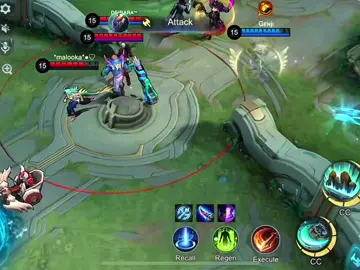 Craziest combo 😱🔥@Carvin @Gᴇɴjɪ #mlbb #mlbbcreator #grock #grocktiktok #rokzyofficial 