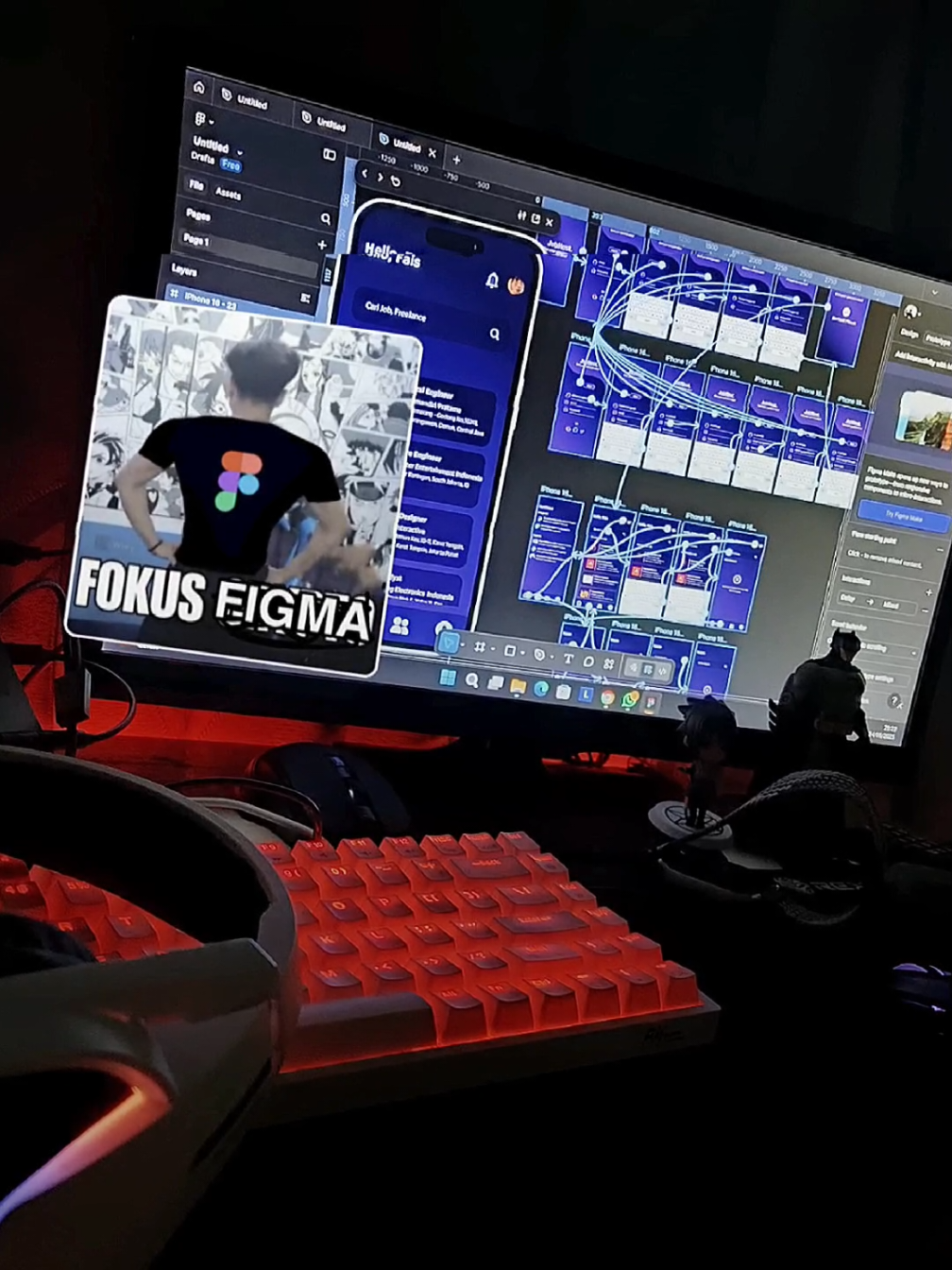 baru mulai figma banh🗿🗿 #frontend #uiux #figma #figmadesign 