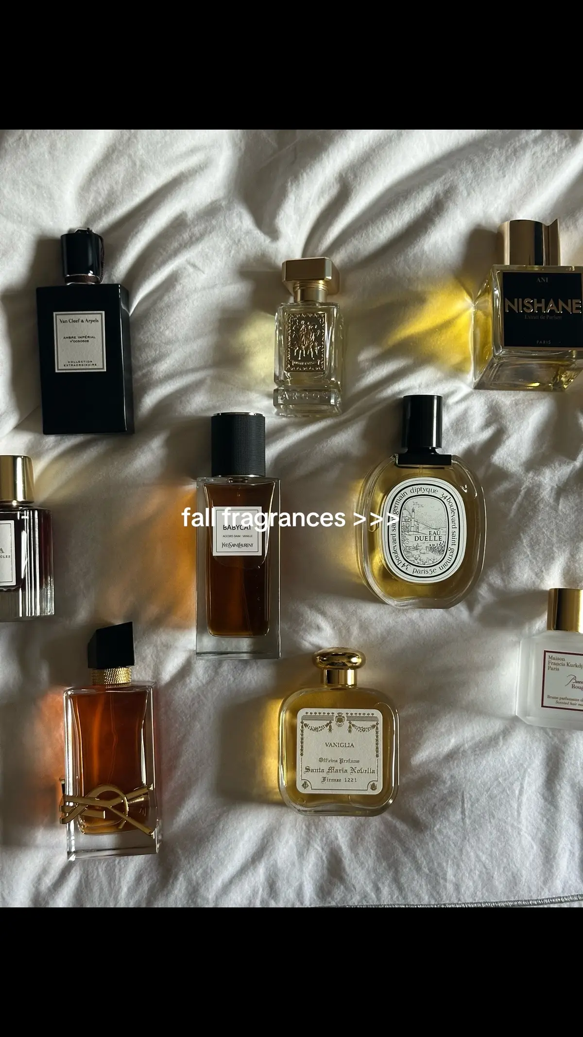 @YSL Beauty  @diptyque Paris  @LEDDA  @Van Cleef & Arpels  @ARGOS FRAGRANCES  . . . #onepic #trending #perfumetiktok #fallfragrances #beautifulperfume 