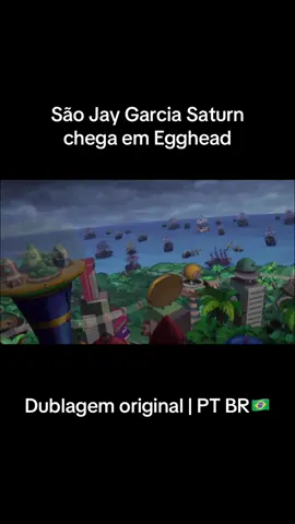 São Jay Garcia Saturn chega em Egghead😱 #saojaygarciasaturn #egghead #onepiece #anime #dublagembr 