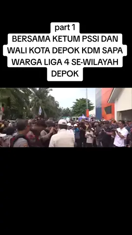 BERSAMA KETUM PSSI DAN WALI KOTA DEPOK KDM SAPA WARGA LIGA 4 SE-WILAYAH DEPOK#dedimulyadi71 #kangdedimulyadichannel #lemburpakuanchannel #fypviraltiktok🖤シ゚☆♡ #asepreal3 