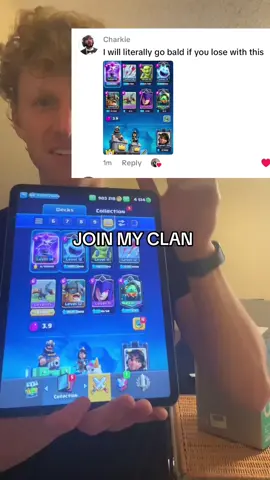 Does bro get to keep his hair ?? #clashroyale #asmr #sleep #relaxing #gaming 