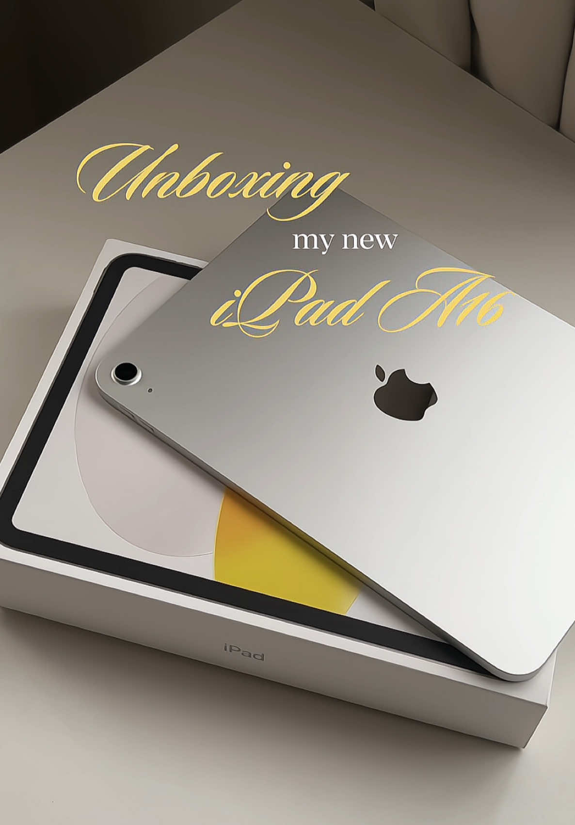 unboxing my new ipad | ipad A16 11th gen #ipada16 #ipad11thgen #asmrunboxing 